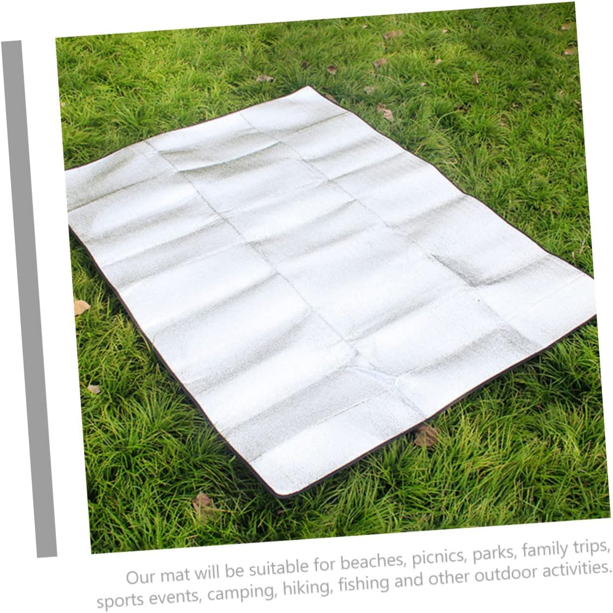 Fleece-surface camping/picnic mat - Image 2