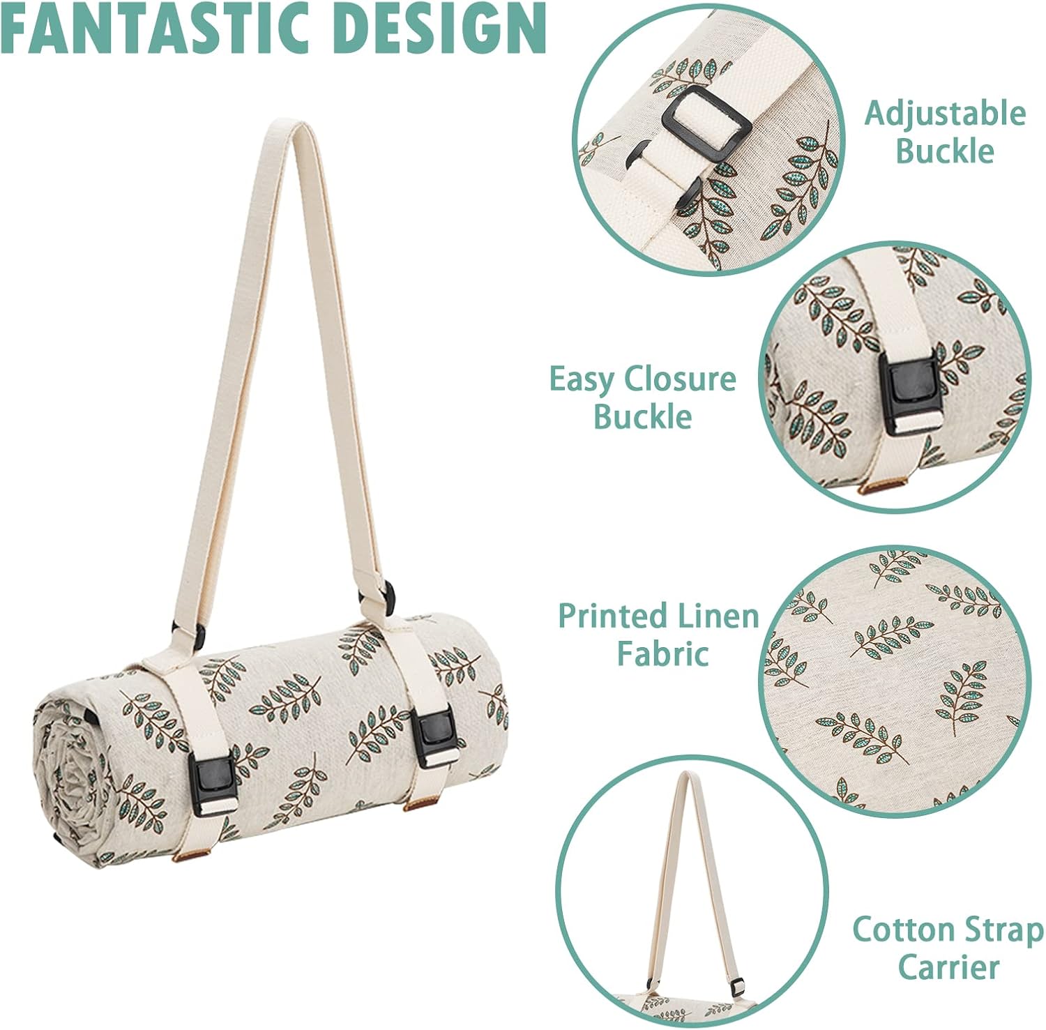 Composite outdoor picnic mat - Image 2