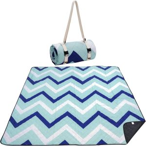 Twill-weave picnic mat