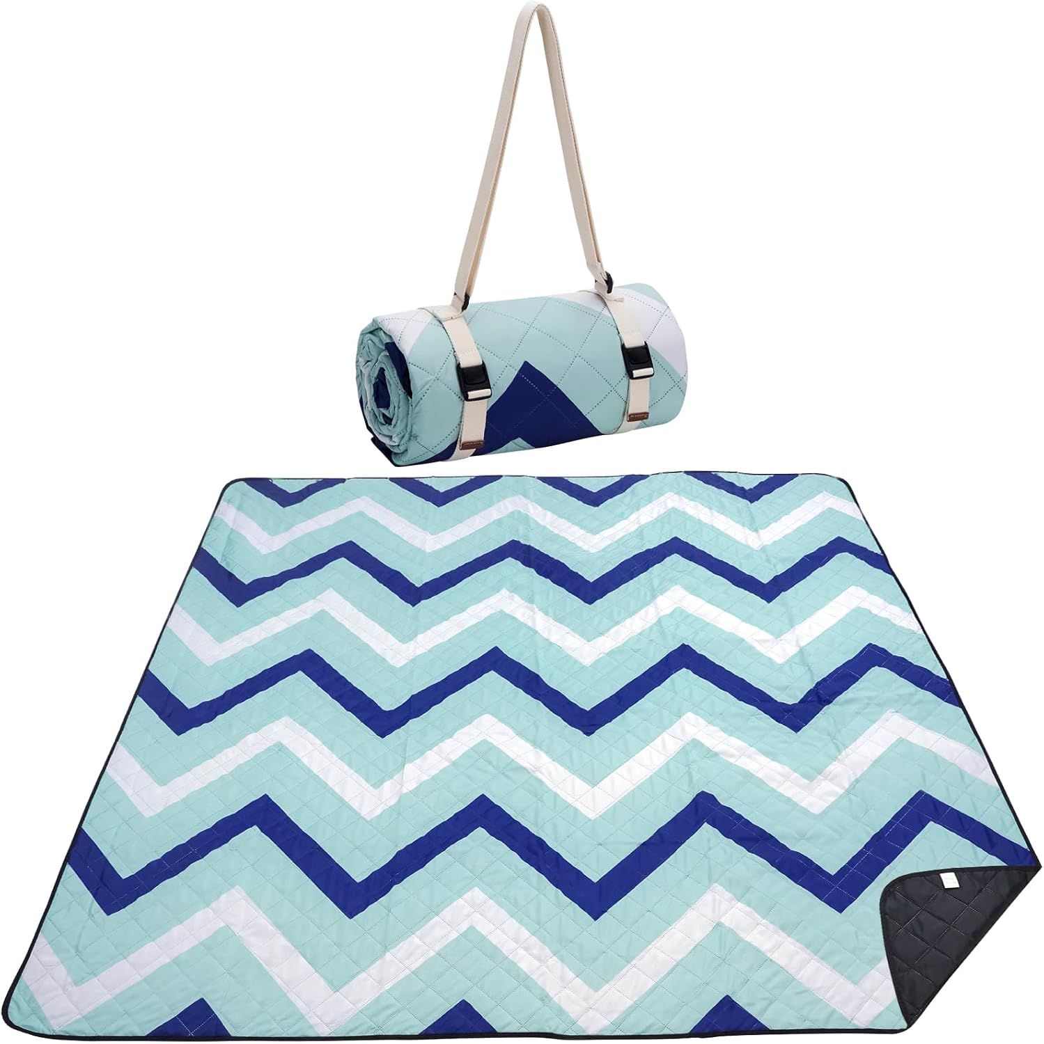 Twill-weave picnic mat