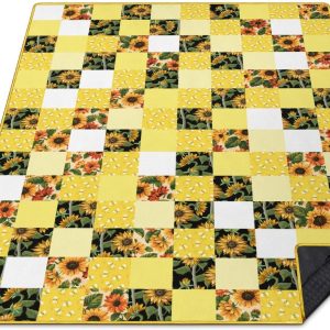 Quilted, thickened picnic mat