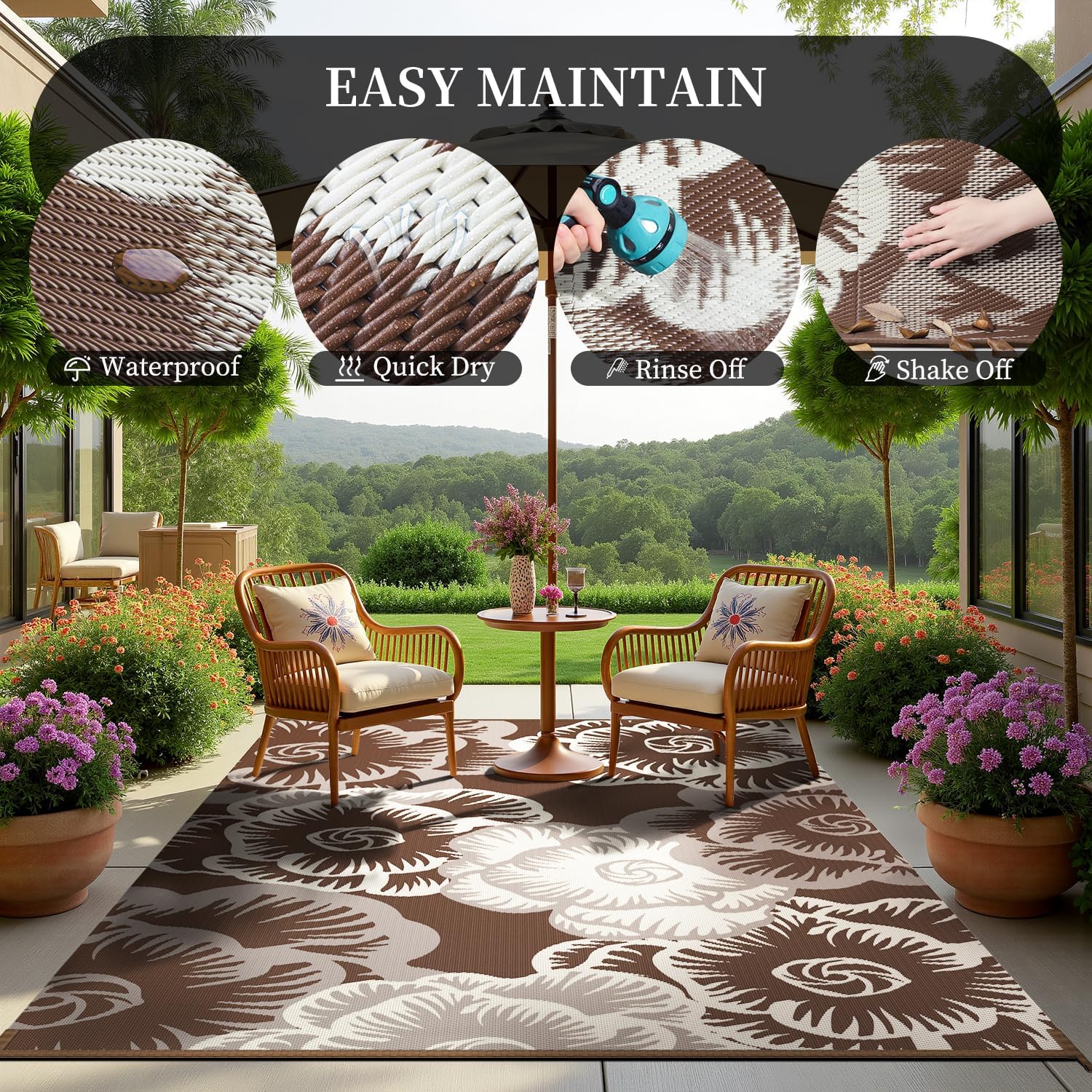 Multi-layered Composite Picnic Mat - Image 2